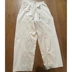 Lululemon Cream Wide-Leg Pants Relaxed Fit Casual M